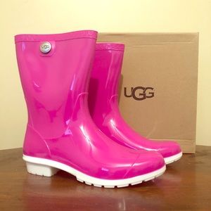 NEW UGG Sienna Rain Boot, Pink SZ 9